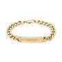 Tommy Hilfiger bransoletka męska złota pancerka gruby łańcuch 2790580