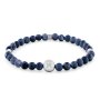Tommy Hilfiger TH85 bransoletka męska niebieskie koraliki Sodalit 2790608
