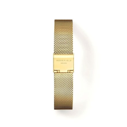 Rosefield Pearl Edit zegarek damski złoty z zieloną tarczą PEGMG-R10