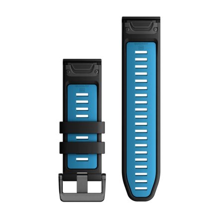 Czarno-błękitny pasek 26 mm do Garmin Fenix 8 51 / Enduro / Epix Pro/ Instinct 2X 010-13281-05
