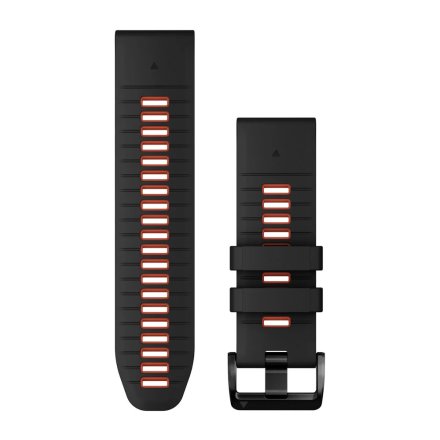 Czarno-czerwony pasek 26 mm do Garmin Fenix 8 51 / Enduro / Epix Pro/ Instinct 2X 010-13281-06