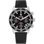 Tommy Hilfiger TH85 zegarek męski na czarnym pasku z chronografem 1792162