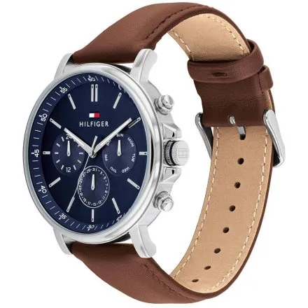 Tommy Hilfiger Tyson zegarek męski z granatową tarczą i chronografem 1710585