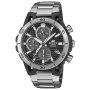 Casio Edifice szrebrno-czarny zegarek męski na bransolecie EFS-S640D-1AVUEF