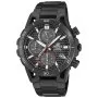 Casio Edifice czarny zegarek męski na bransolecie EFS-S640DC-1AVUEF