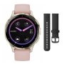 Garmin Venu 3S złoty różowy + czarny pasek 010-02785-03-ZESTAW