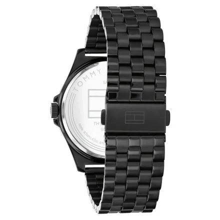 Tommy Hilfiger Norris zegarek męski czarny na bransolecie 1710613