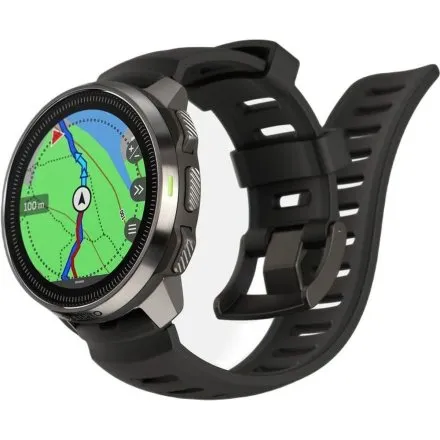 SUUNTO Ocean Steel Black SS050983000 srebrno-czarny zegarek do nurkowania i treningów