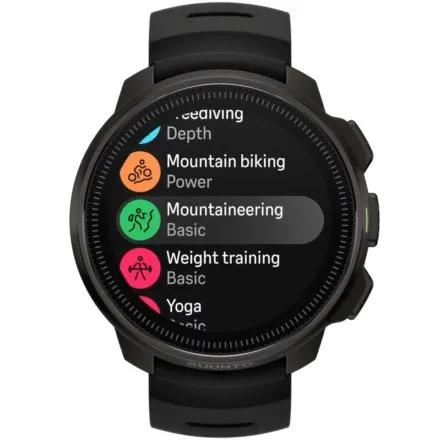 SUUNTO Ocean All Black SS050982000 czarny zegarek do nurkowania i treningów