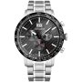 Zegarek Męski Adriatica na bransolecie tytanowy  A8383.4116CH- Chronograf Swiss Made
