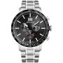 Zegarek Męski Adriatica na bransolecie tytanowy A8383.4114CH- Chronograf Swiss Made