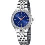 Festina Mademoiselle zegarek damski srebrny niebieska tarcza 16867/5