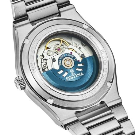 Festina Swiss Made 20029/5 Zegarek Damski  Automatyczny z zieloną tarczą