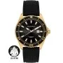 Pacific Poseidon SMPA-2001-03 złoty męski zegarek wodoodporny 200M