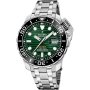 Festina Swiss Made 20043/4 Zegarek Męski Automatyczny Diver z zieloną tarczą