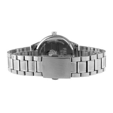 Srebrny męski zegarek na bransolecie PACIFIC SSMB-1107D-02