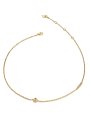 Guess Calypso złoty naszyjnik z kryształkami JUBN04455JW