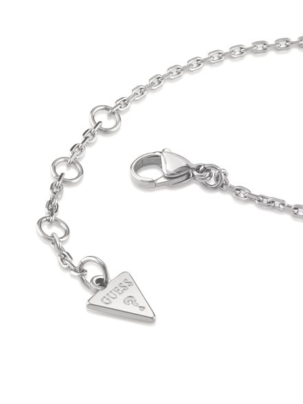 Guess Calypso srebrna bransoletka damska kryształki JUBB04456JW (S)