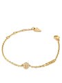 Guess Calypso złota bransoletka damska kryształki JUBB04456JW (S)