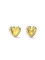 Guess Mon Amour złote kolczyki serce z kryształami JUBE04609JW