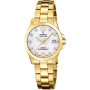 Festina Classic Bracelet 20050/1 zegarek damski złoty z perłową tarczą