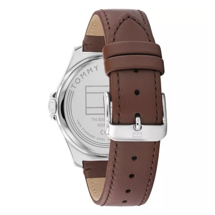 Tommy Hilfiger Norris zegarek męski na pasku z zieloną tarczą 1710602