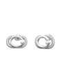 Guess Oh My G srebrne kolczyki kryształki JUBE04511JW