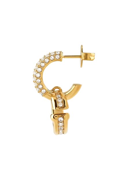 Guess Oh My G złote kolczyki kryształki JUBE04521JW