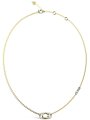 Guess Oh My G złoty naszyjnik literka G kryształki JUBN04509JW