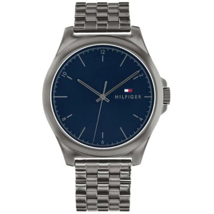 Tommy Hilfiger Norris zegarek męski szary na bransolecie 1710614