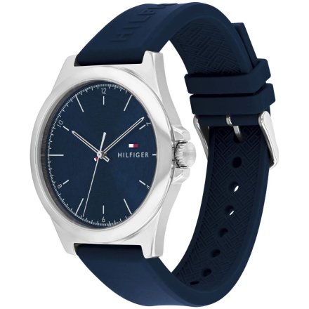 Tommy Hilfiger Norris zegarek męski granatowy na pasku 1710616