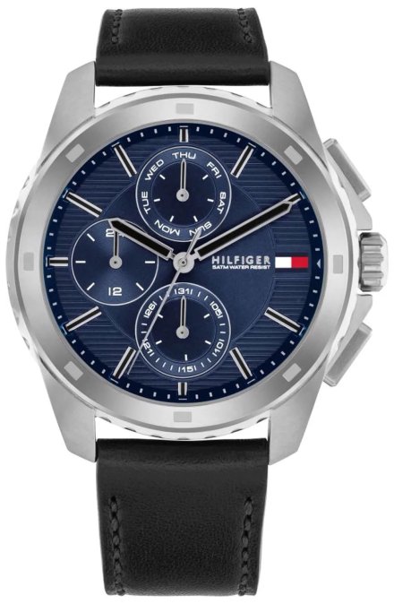 Tommy Hilfiger Walker zegarek męski z granatową tarczą 1710619