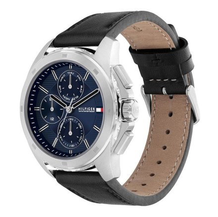 Tommy Hilfiger Walker zegarek męski z granatową tarczą 1710619