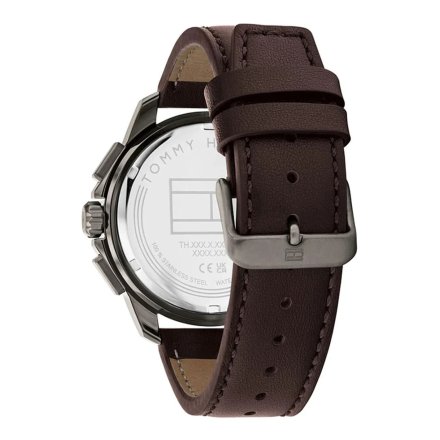 Tommy Hilfiger Walker zegarek męski na brązowym pasku 1710623