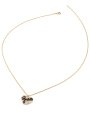 Guess Vintage Guess złoty naszyjnik serce z kryształkami JUBN04690JW