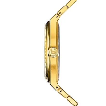 Festina Swiss Made 20058/1 zegarek damski złoty na bransolecie z kryształkami