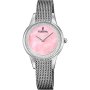 Festina Mademoiselle 20494/5 zegarek damski na bransolecie z różową tarczą