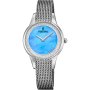 Festina Mademoiselle 20494/8 zegarek damski na bransolecie z błękitną tarczą