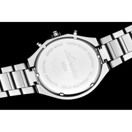 Szwajcarski zegarek męski Adriatica z chronografem i bransoletą A8334.5115CH116CH