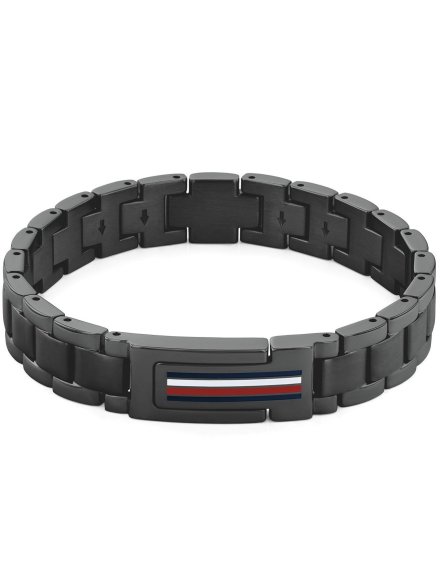 Tommy Hilfiger Mason bransoletka męska stalowa czarna 2790597