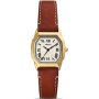 Fossil Harlow zegarek damski złoty retro na brązowym pasku ES5364