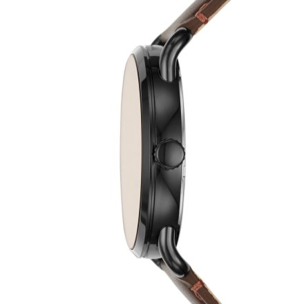 Fossil Copeland zegarek męski klasyczny brązowy na pasku FS5666