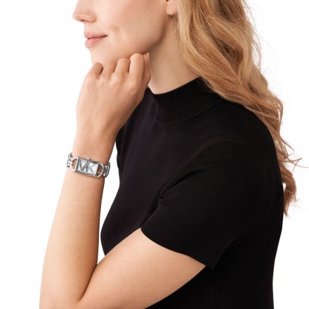Michael Kors Empire zegarek damski srebrny MK7407
