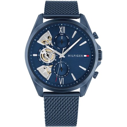 Tommy Hilfiger Baker zegarek męski granatowy 1710648