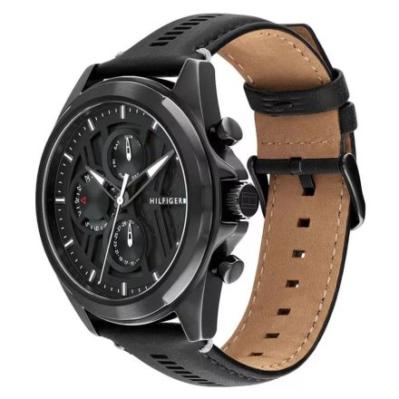 Tommy Hilfiger Jax zegarek męski na pasku czarny 1710654