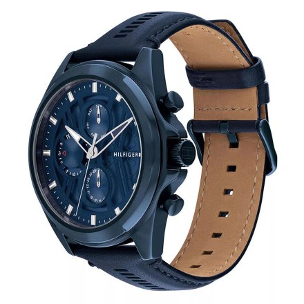 Tommy Hilfiger Jax zegarek męski na pasku granatowy 1710655