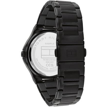 Tommy Hilfiger Juliette zegarek damski czarny z cyrkoniami 1782644