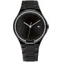 Tommy Hilfiger Juliette zegarek damski czarny z cyrkoniami 1782644