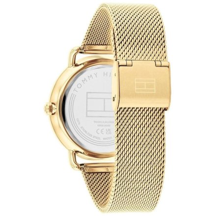 Tommy Hilfiger Lily zegarek damski złoty z brązową tarczą 1782663