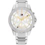 Tommy Hilfiger Haven zegarek damski srebrny z cyrkoniami 1782677